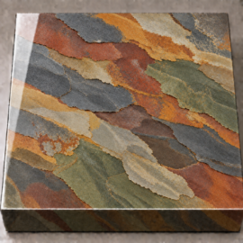 Multi Colour Slate Slate Stone