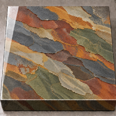 Multi Colour Slate Slate Stone