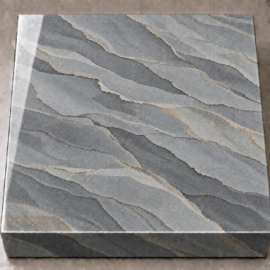 Silver Grey Slate Stone